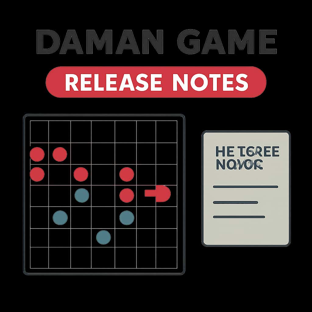 Diagram explaining key aspects of Daman Game Release Notes.