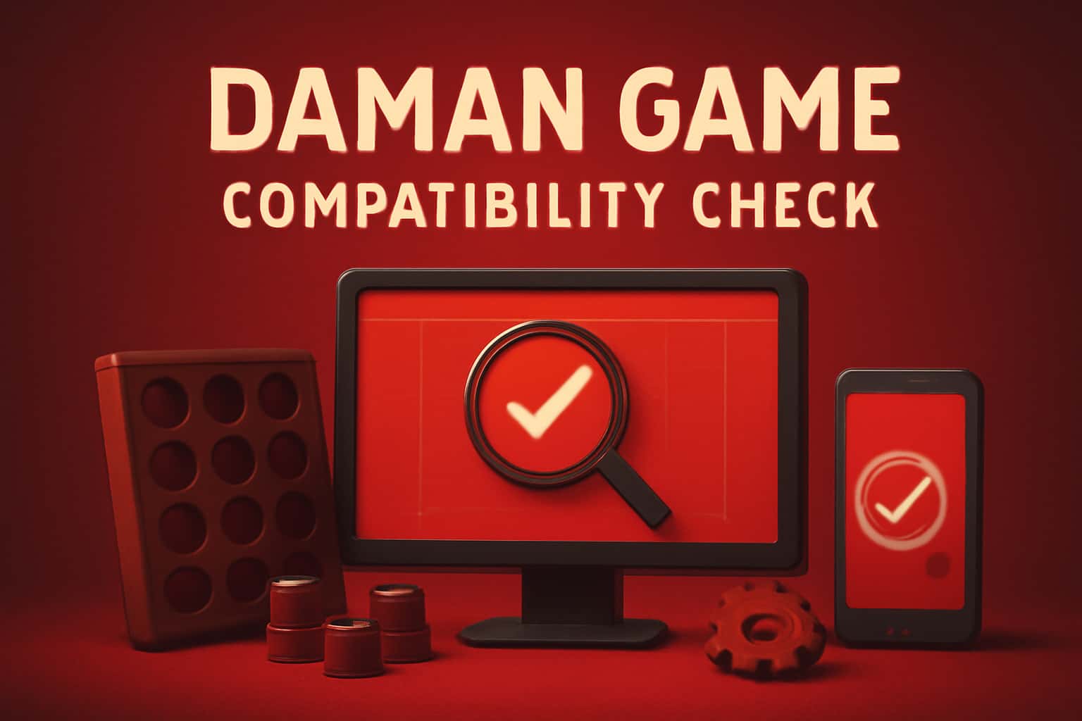 An informative visual representation of Daman Game Compatibility Check.