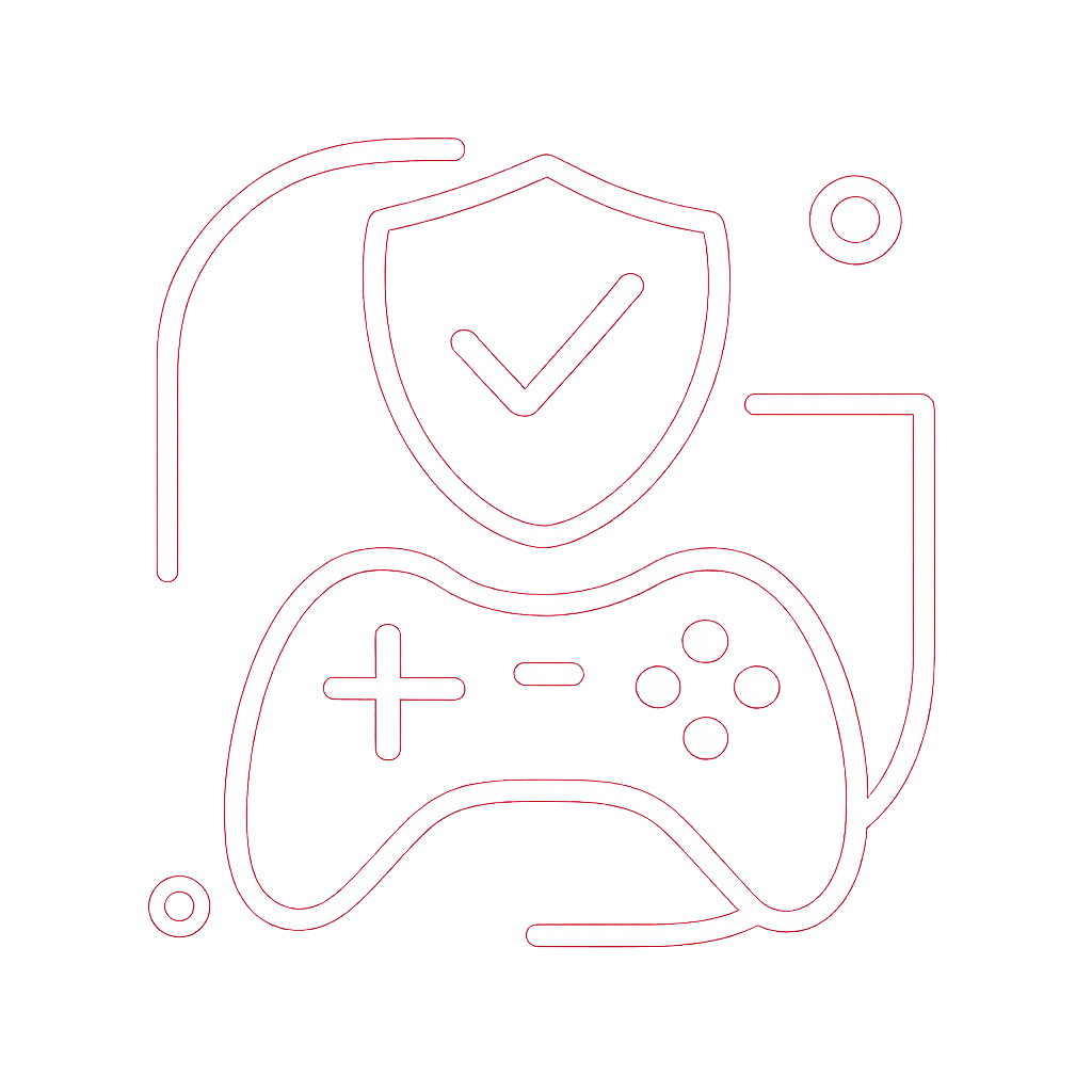 Badge illustrating system requirements for Daman Game.