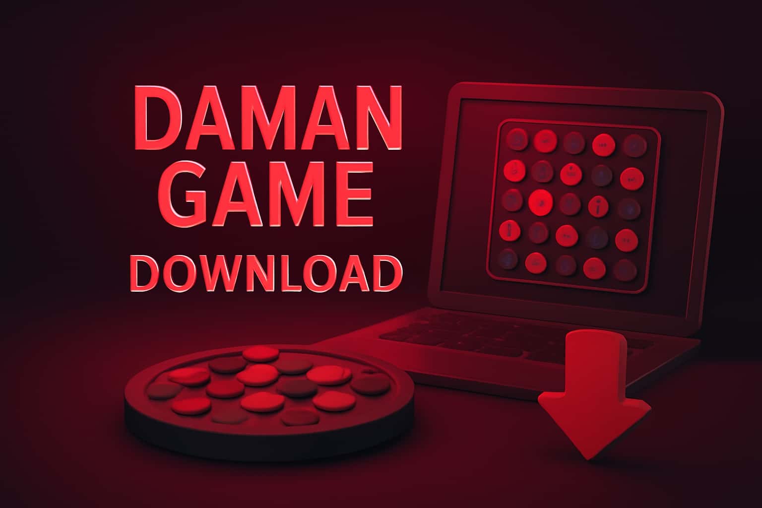 Informational scene about Daman Game Download with clear text.