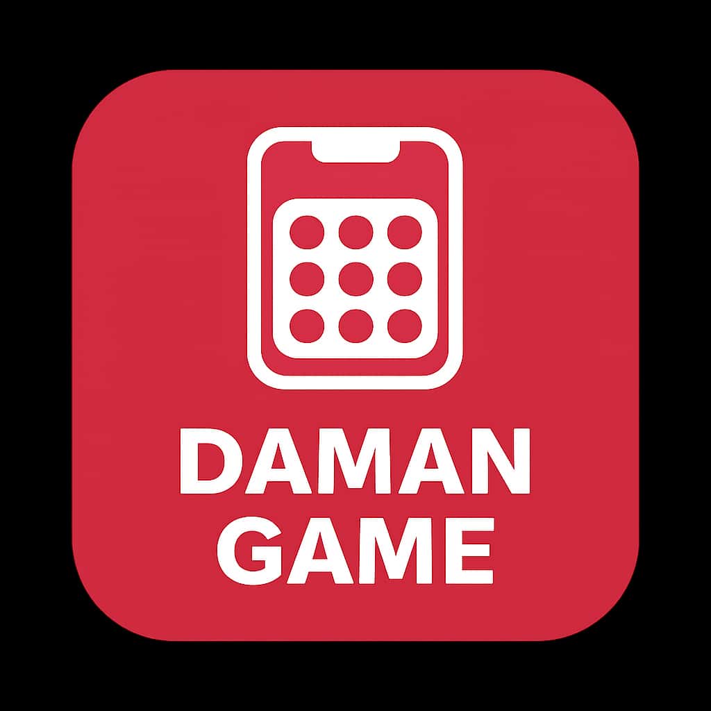 A simple icon representing the Daman Game installation guide for iOS.